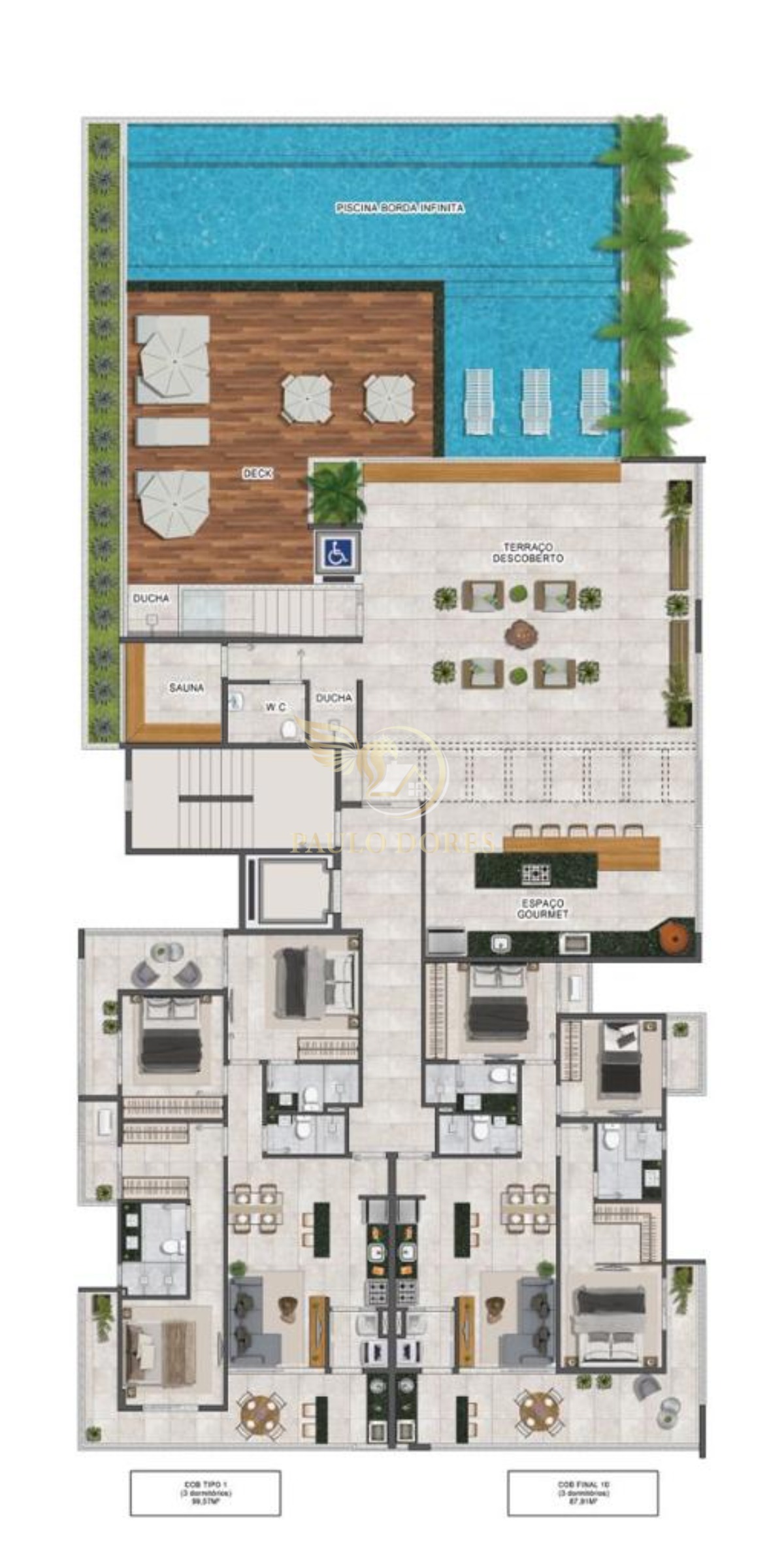 Apartamento à venda com 2 quartos, 68m² - Foto 16