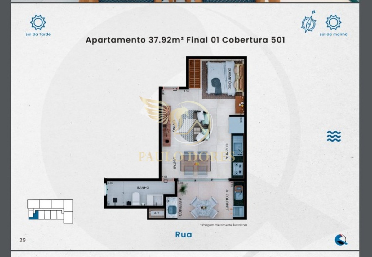 Apartamento à venda com 2 quartos, 70m² - Foto 10