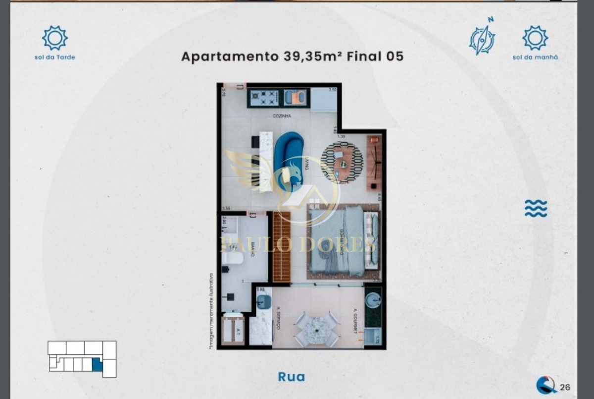 Apartamento à venda com 2 quartos, 70m² - Foto 11