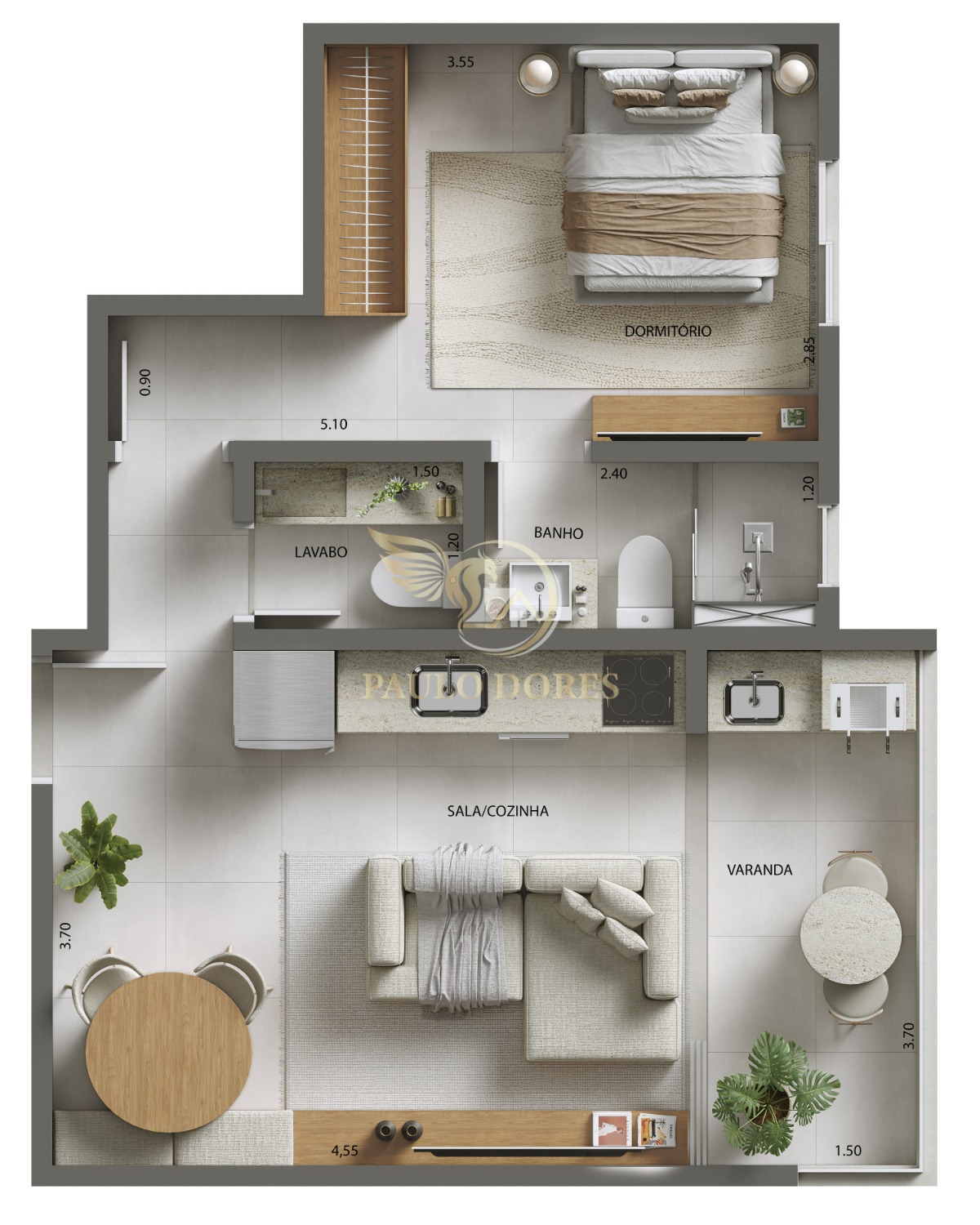 Apartamento à venda com 2 quartos, 66m² - Foto 11